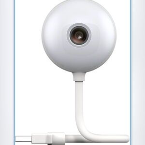 Luna Small Indoor Camera, 2.4GHz Wi-Fi, Color Night Vision,NWT